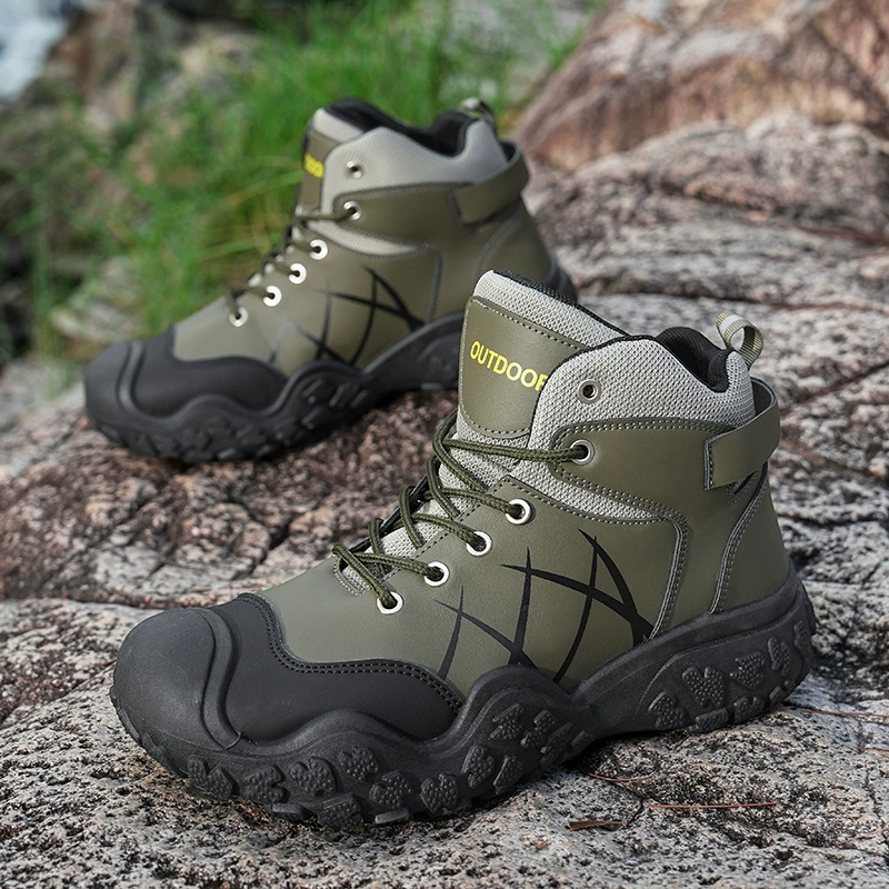 ⏰Limited Time Sale 70% OFF⏰Men's Outdoor Hiking Boots Work Boots - Ideal for Everyday Wear & Outdoor Adventures