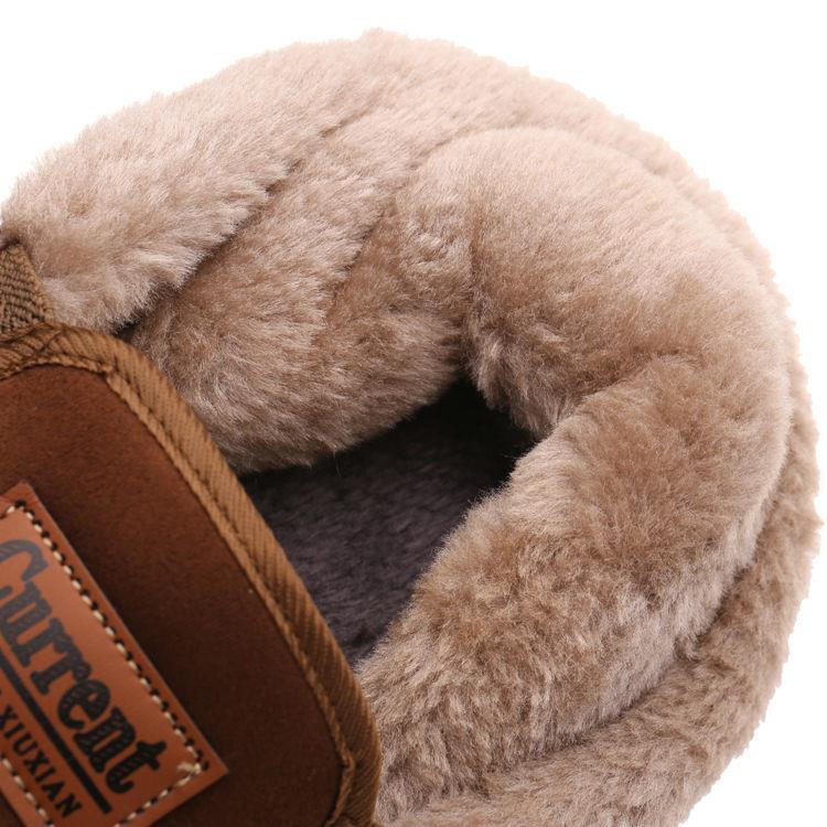 MEN'S WINTER WARM FLEECE NON-SLIP CASUAL SHOES