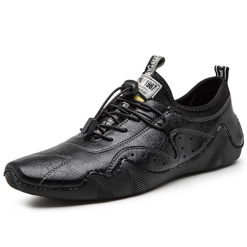 OrthoTrail™ ⏰Promotion - 70% OFF🔥 Men's Handmade Orthopedic Breathable Lace-up Leather Shoes