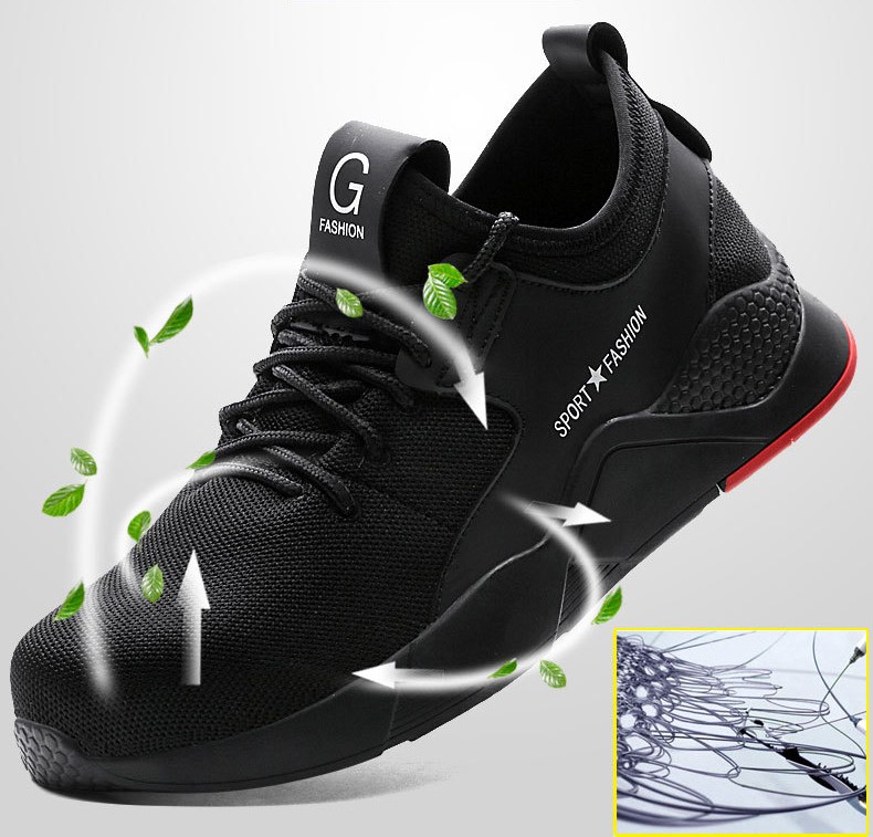 Men's labor insurance safety shoes summer work shoes🏄‍