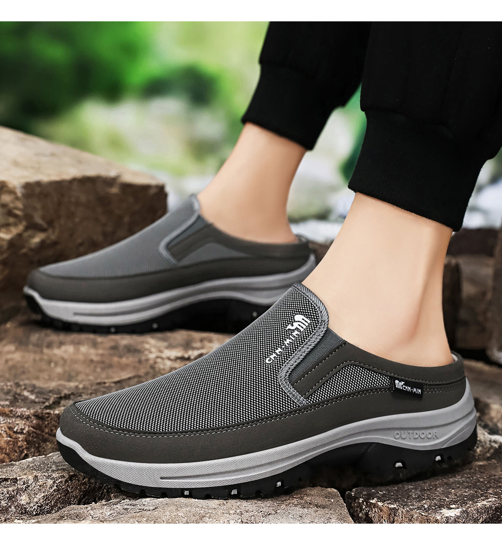 🔥New Arrivals Sale: 70% OFF💥 - Men's Arch Support & Breathable and Light & Slip-On Soft-Soled, Comfortable, Orthopedic Walking Shoes