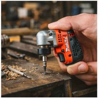 🛠️2-in-1 Makita-Mini Drilling Tool Keychain: On-the-Go Smoothing Tool + Tool Enthusiast Collectible