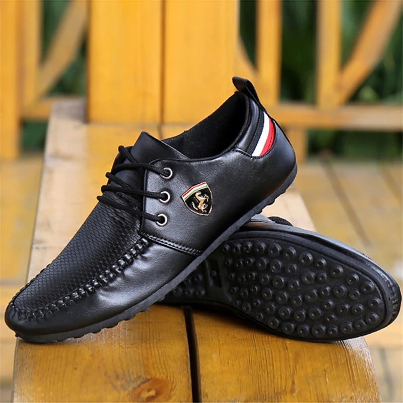 2024 Italian Genuine Leather Driving Shoes