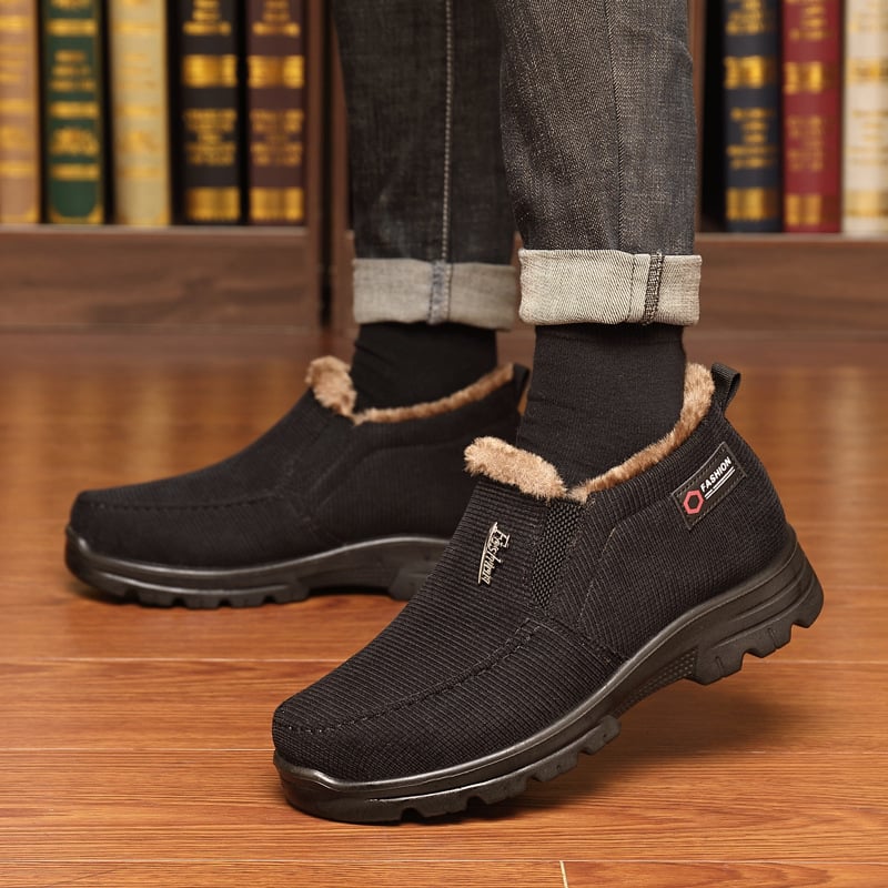 MEN'S COMFORTABLE WARMTH ORTHOPEDIC SLIP-ON SHOES