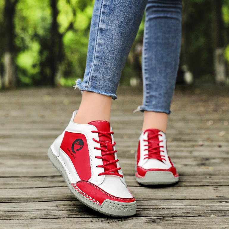 🔥Hot Sale🎉Women's Non-slip Handmade Genuine Leather Orthopedic Shoes