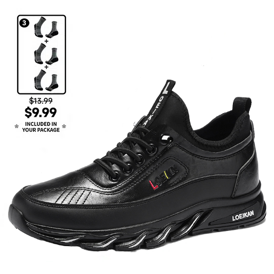 ⏰Limited Time Sale 70% OFF-Men's Casual Fashion Orthopedic Hiking Shoes – Anti-Puncture, Anti-Collision, Non-Slip Arch Support  Leather Outdoor Sports Shoes for All-Terrain Performance