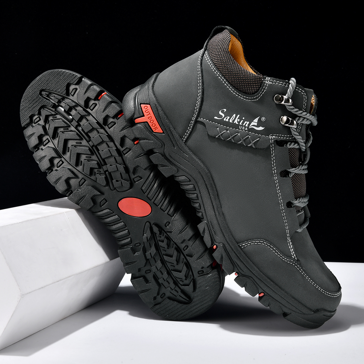 ⏰Limited Time Sale 70% OFF-Men's Mid Vent Waterproof Outdoor Boot - Daily Wear & Outdoor Adventures