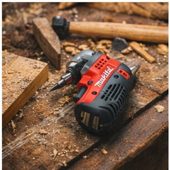 🛠️2-in-1 Makita-Mini Drilling Tool Keychain: On-the-Go Smoothing Tool + Tool Enthusiast Collectible