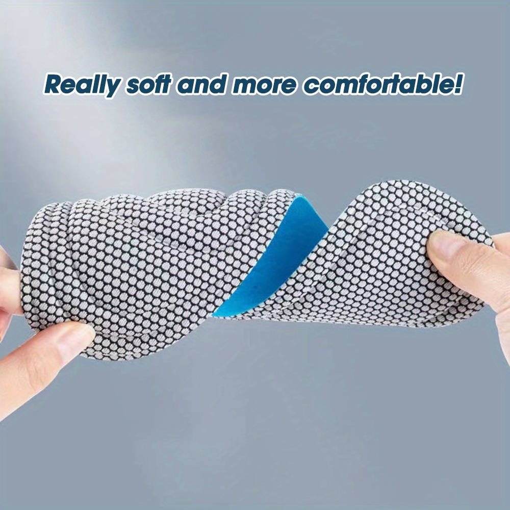 NANO ANTIBACTERIAL DEODORANT SWEAT-ABSORBING RUNNING INSOLES