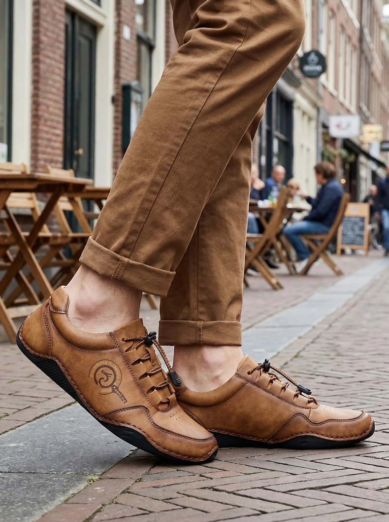 欧美街拍休闲皮鞋 (1)