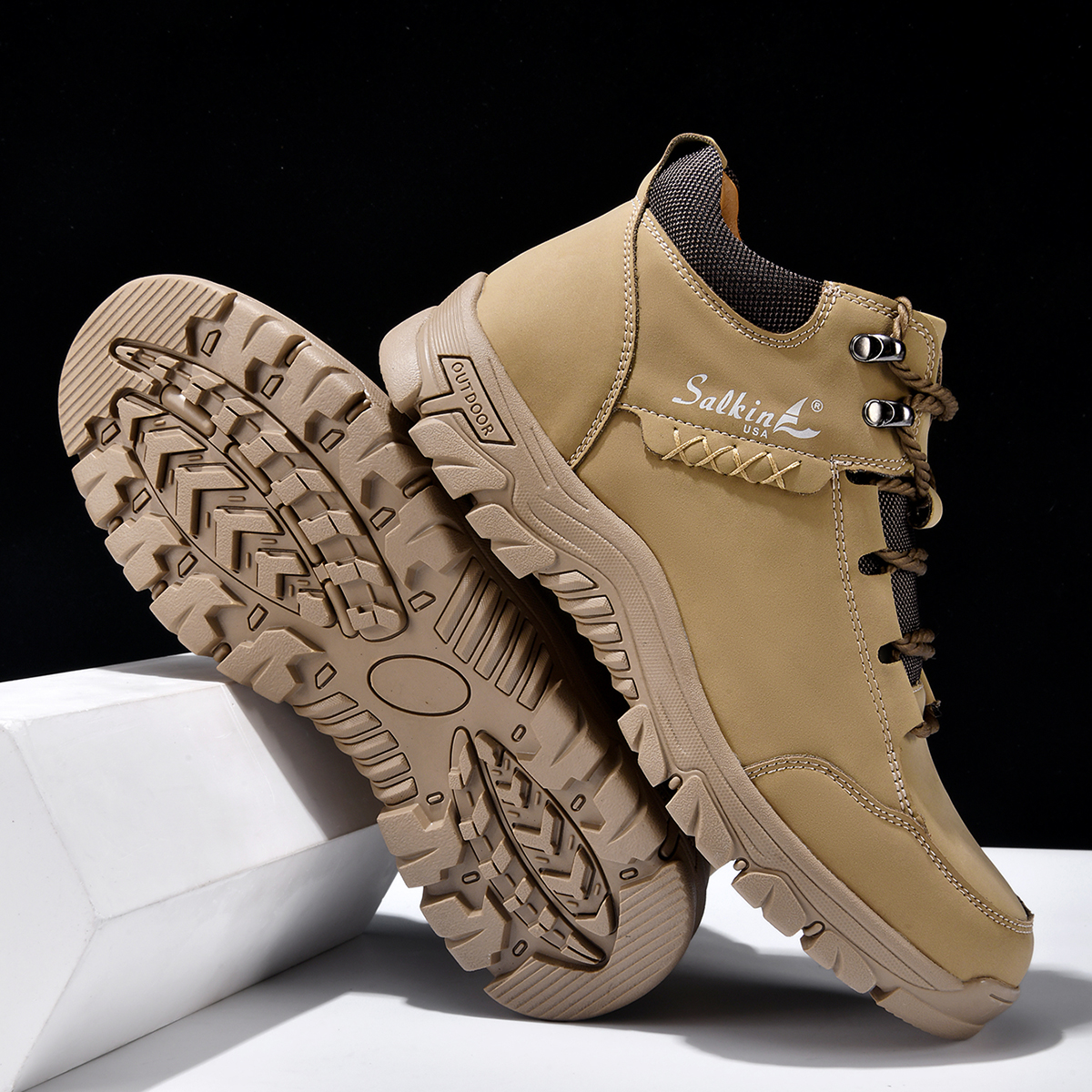 ⏰Limited Time Sale 70% OFF-Men's Mid Vent Waterproof Outdoor Boot - Daily Wear & Outdoor Adventures