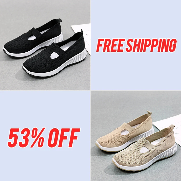 🔥Last Day 50% OFF - Breathable Soft Sole Orthopedic Casual Shoes
