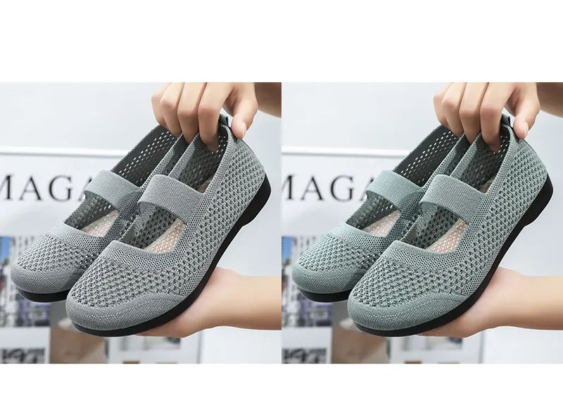 🔥Last Day 49% OFF🔥 - Women Comfortable Arch Support Non-Slip Flat Shoes