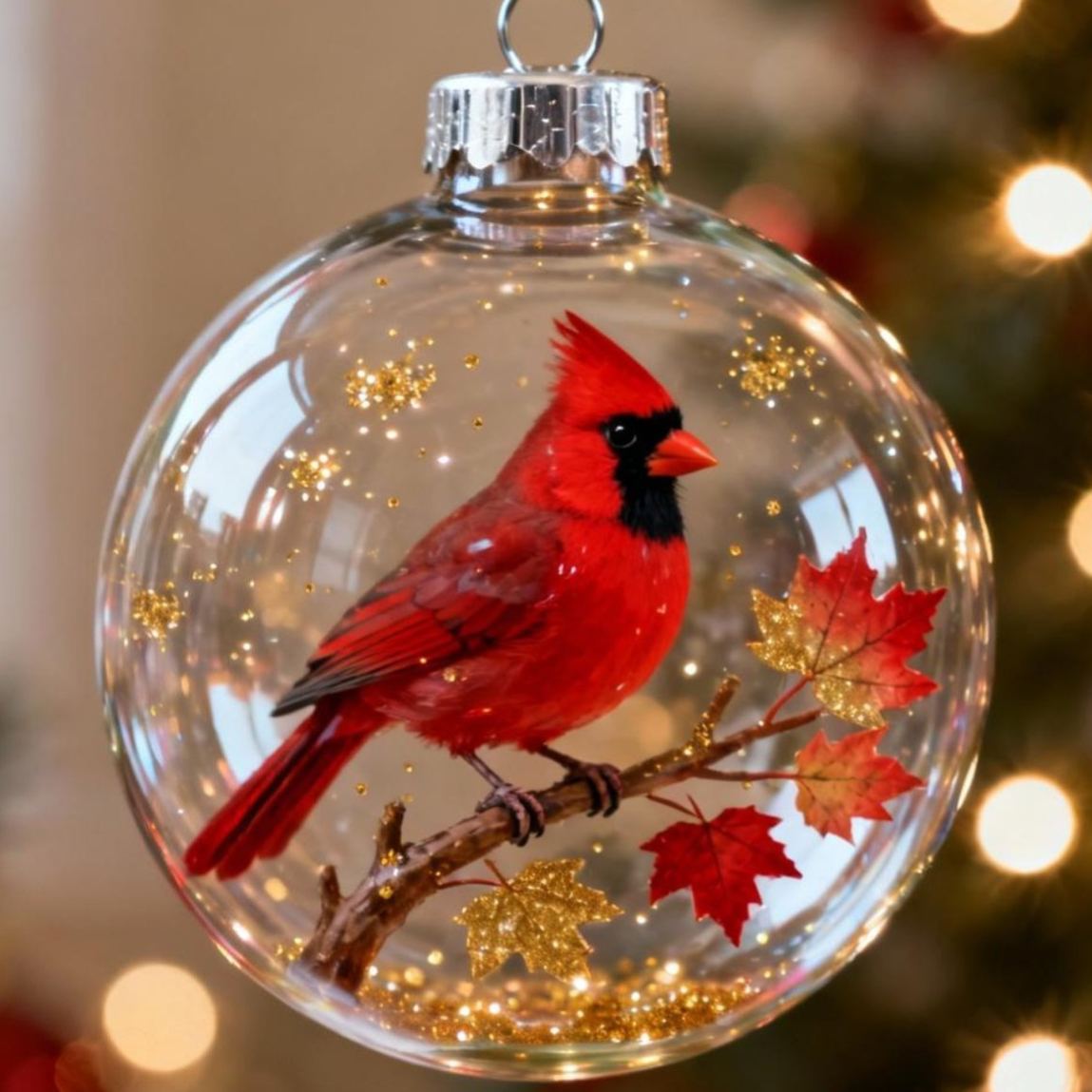 🔥LAST DAY 49% OFF🐦Nature's Birds Crystal Glass Ornament Gift Set