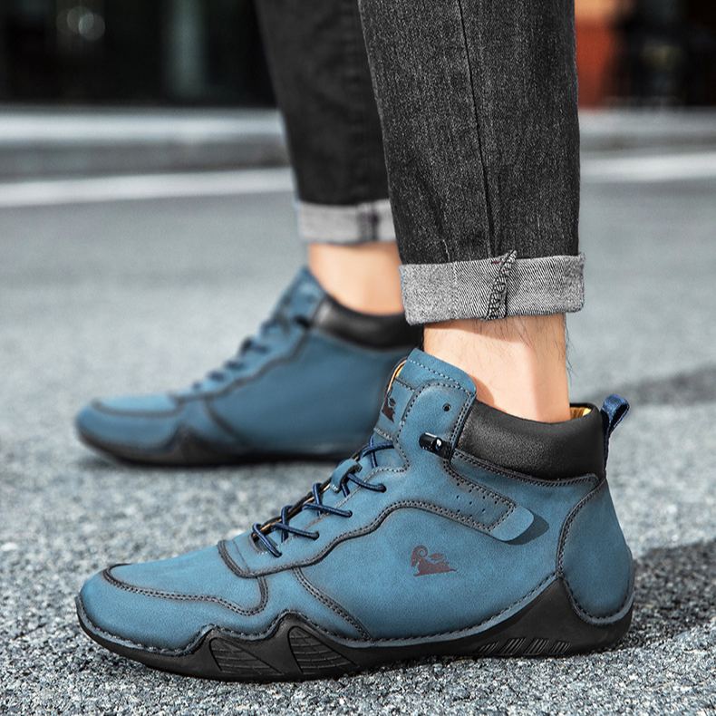 ⏰70% OFF - 2026 Newest Men's Orthopedic Leather Hiking Shoes