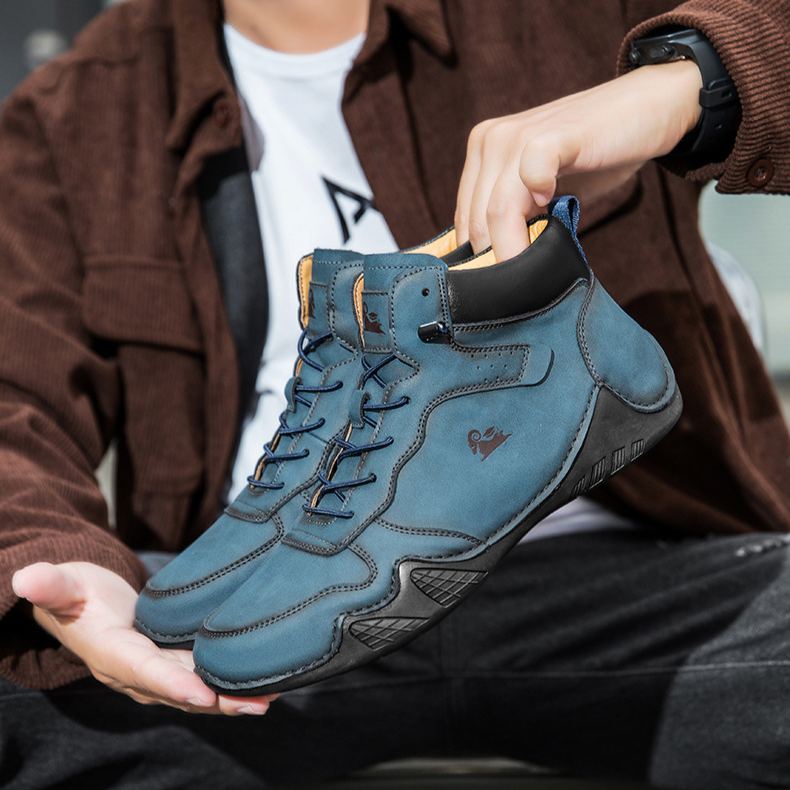 ⏰70% OFF - 2026 Newest Men's Orthopedic Leather Hiking Shoes