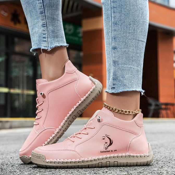 🎉Women's Non-slip Handmade Leather Orthopedic Shoes