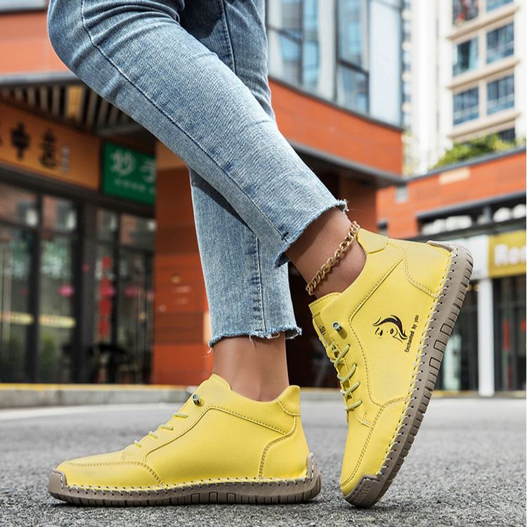 🎉Women's Non-slip Handmade Leather Orthopedic Shoes