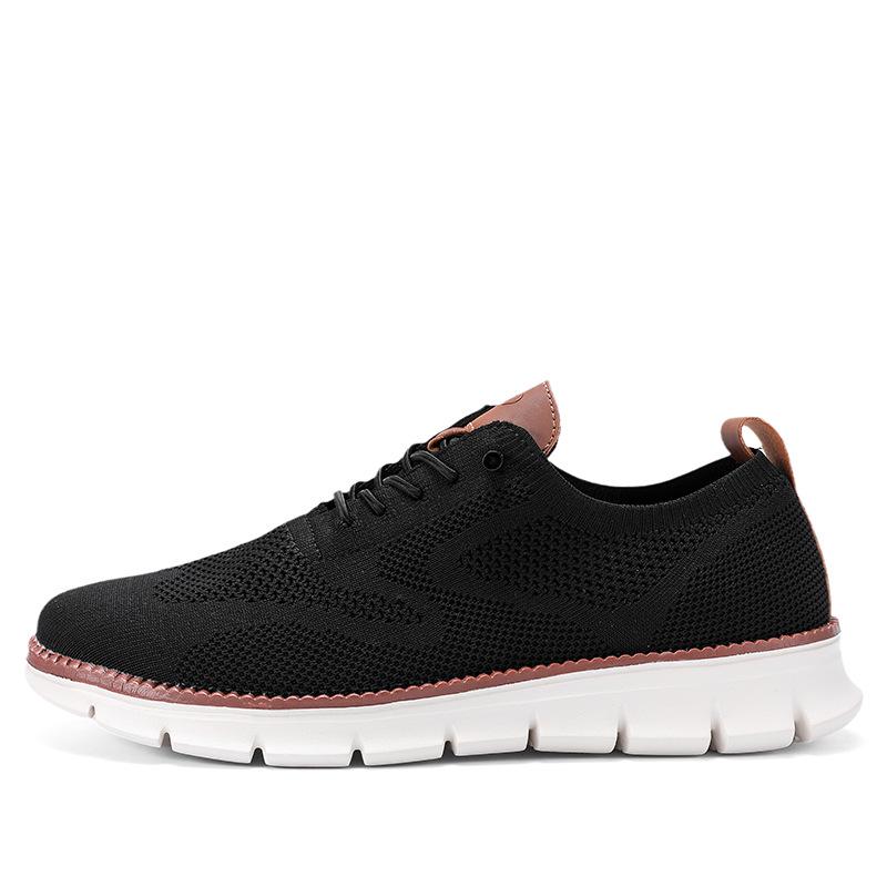Summer Breathable Sneakers Fly Woven Mesh Shoes