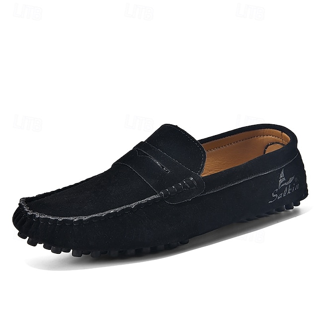 Men's Yellow Loafers Lightweight Slip-On Driving Moccasins Casual Fashion Shoes for Summer Travel, Beach Outings, Parties and Everyday Style