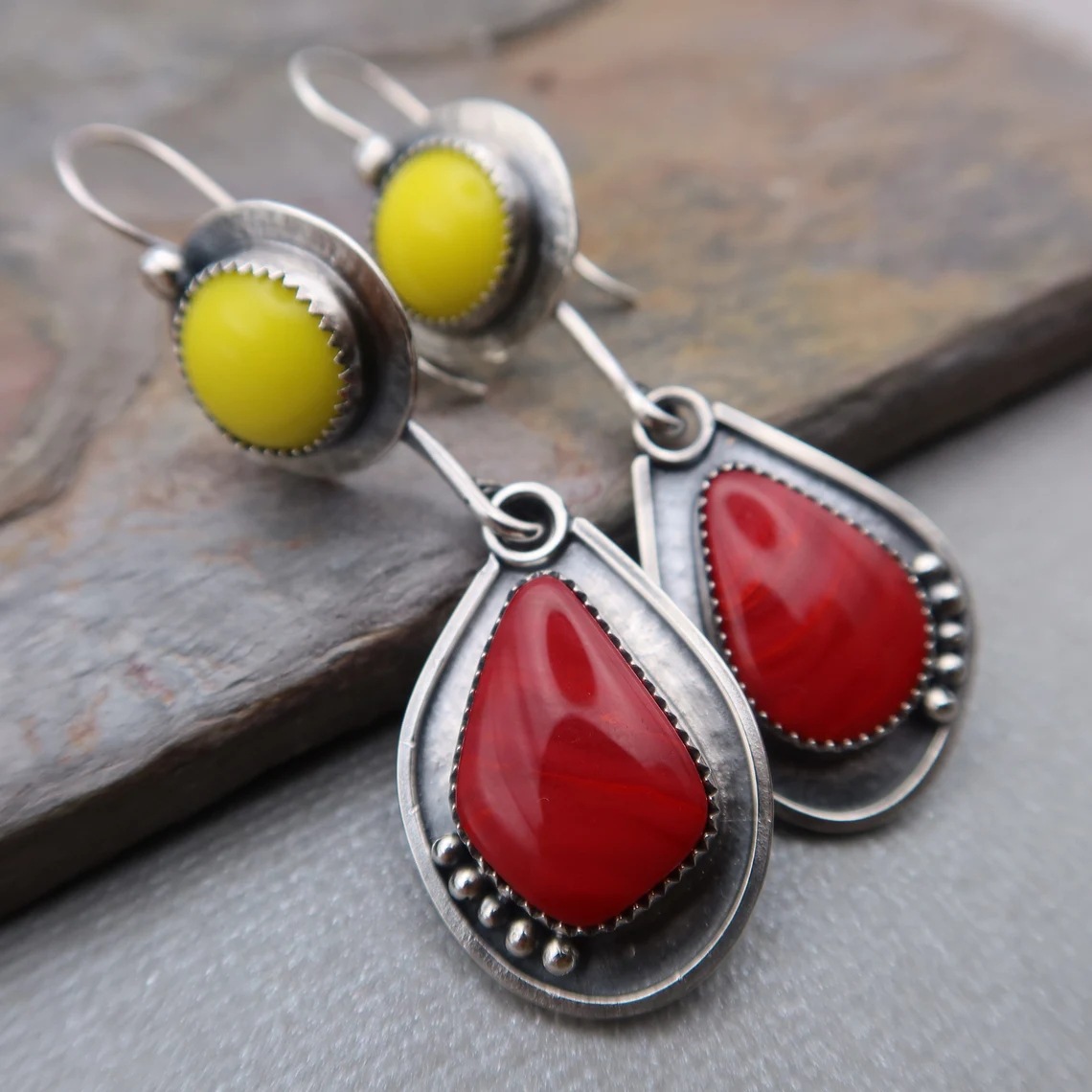 Retro And Minimalist Water Droplet Earrings