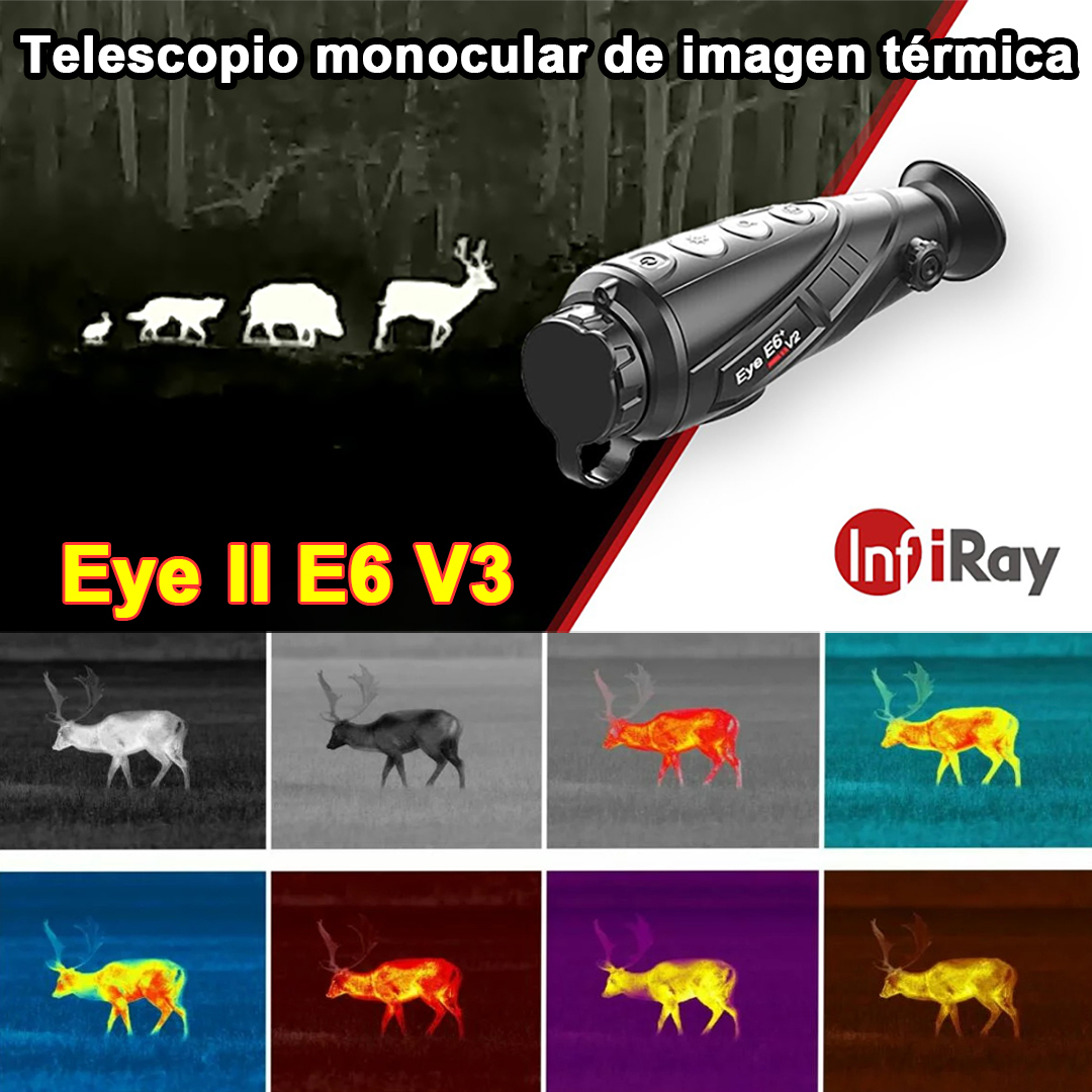 Eye II E6 Plus V3.0 sorozat Eye II E6 Plus hőkamerás monokuláris távcső