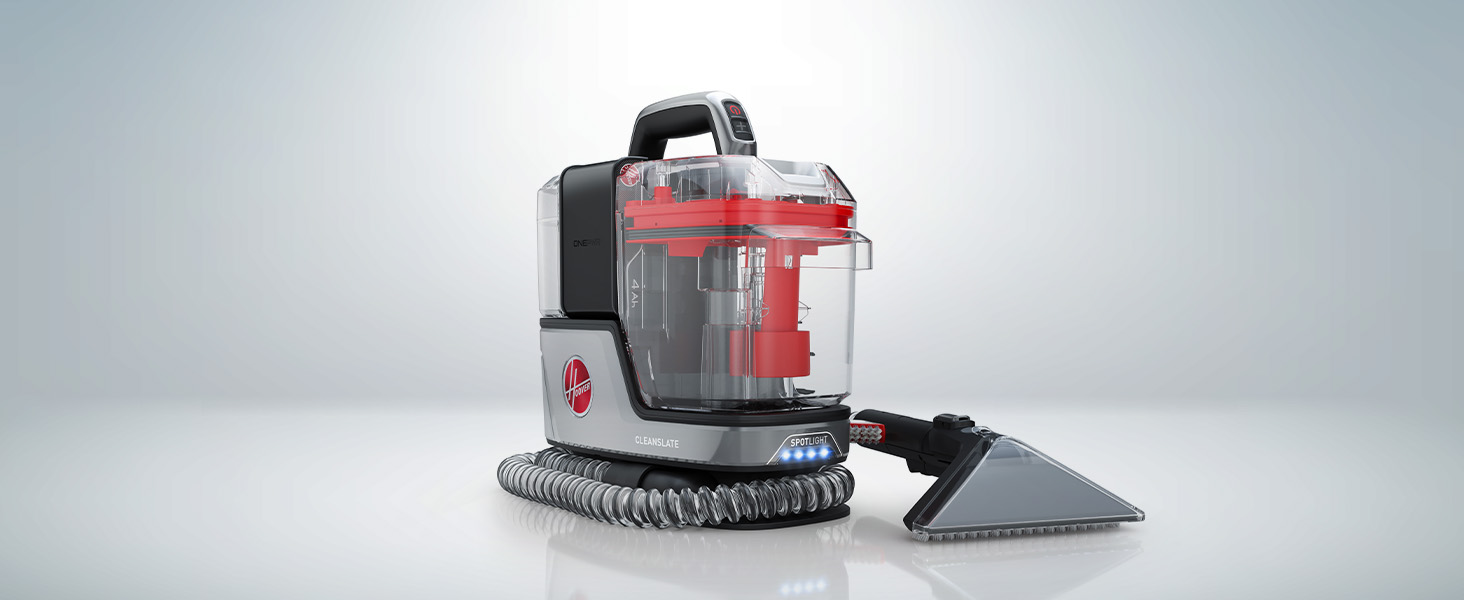Hoover CleanSlate Plus Carpet & Upholstery Spot Cleaner, Stain Remover, Portable