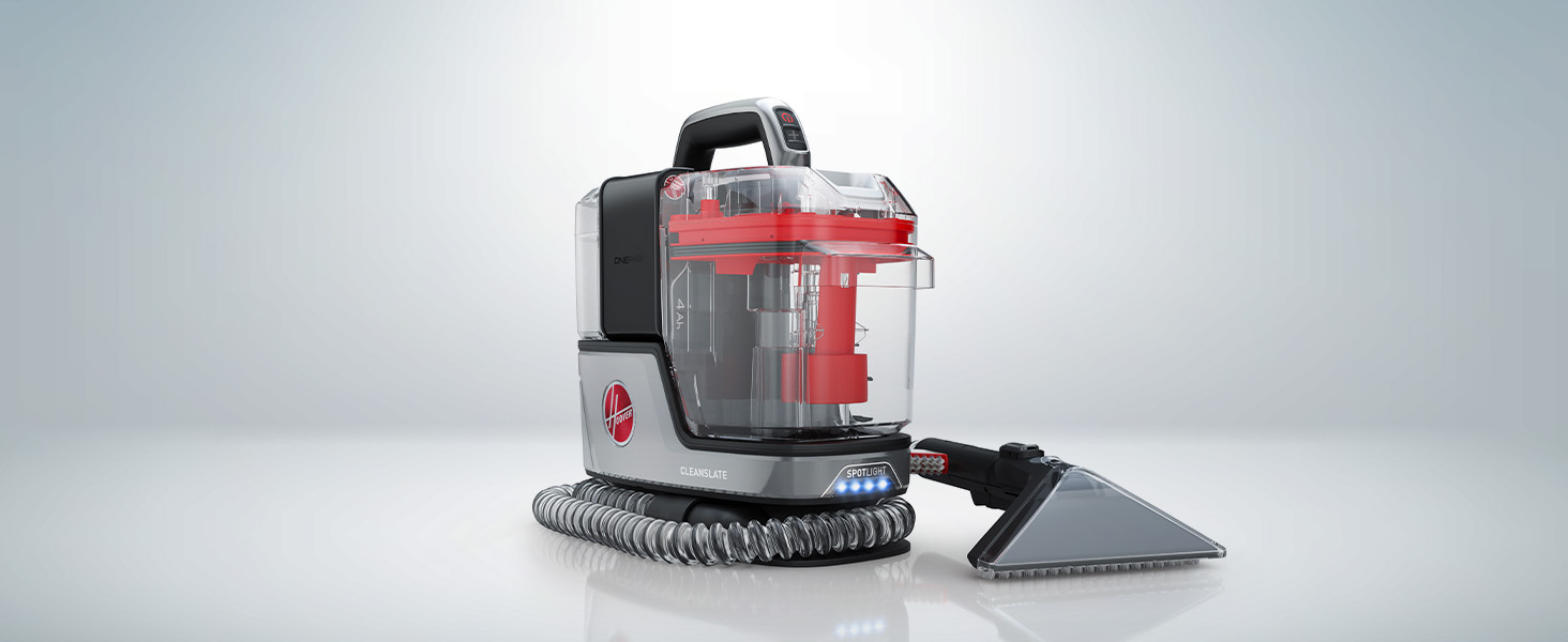 Hoover CleanSlate Plus Carpet & Upholstery Spot Cleaner, Stain Remover, Portable