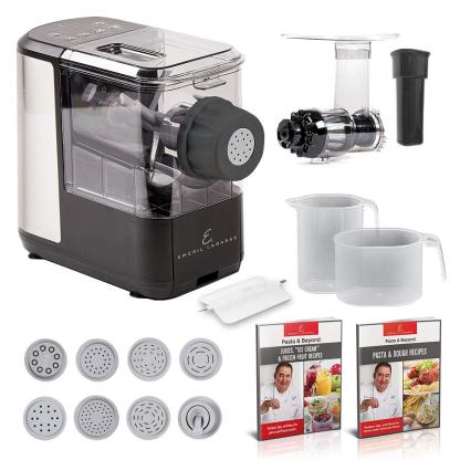 EMERIL LAGASSE Pasta & Beyond, Automata tészta- és tésztafőző, lassú gyümölcscentrifugával