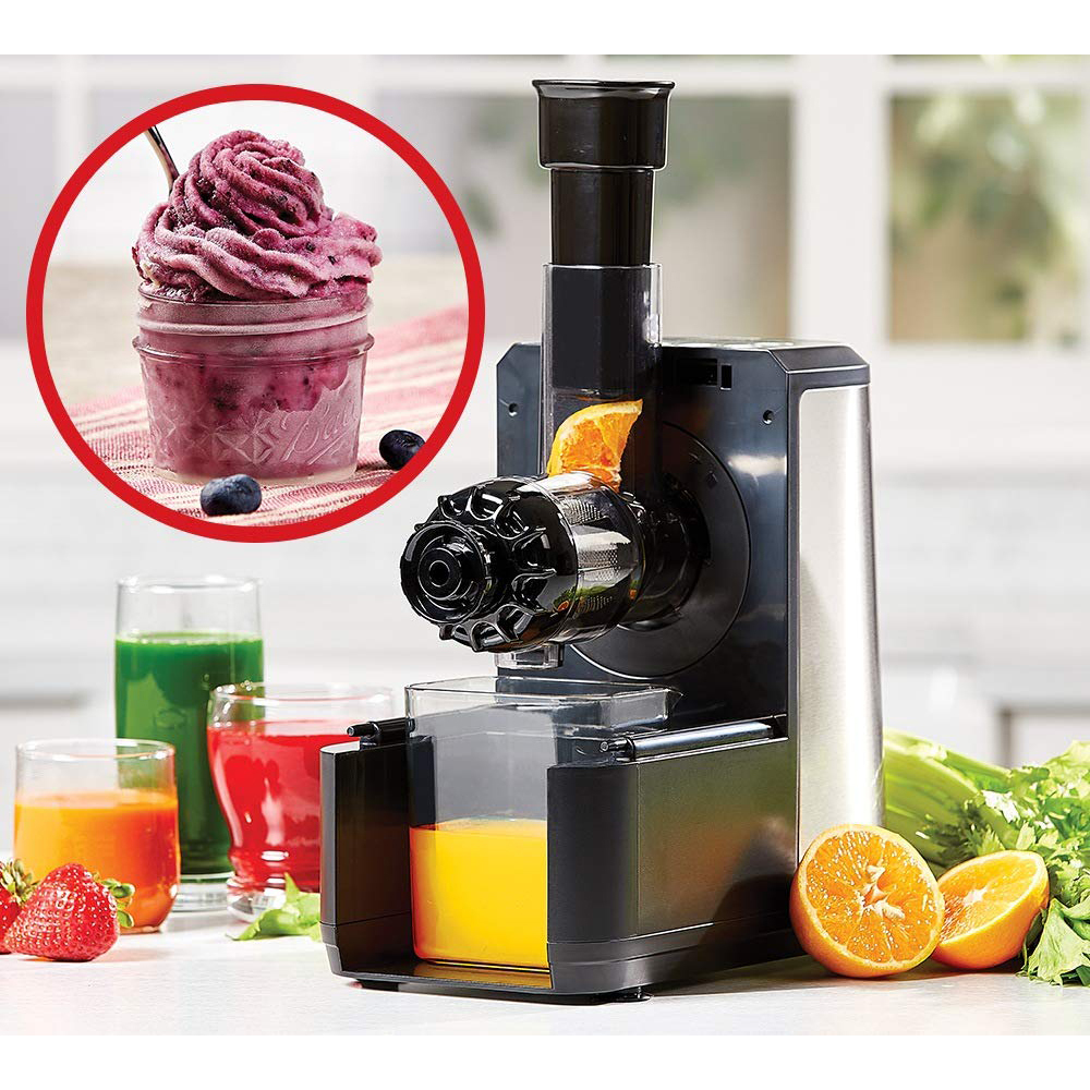 EMERIL LAGASSE Pasta & Beyond, Automata tészta- és tésztafőző, lassú gyümölcscentrifugával
