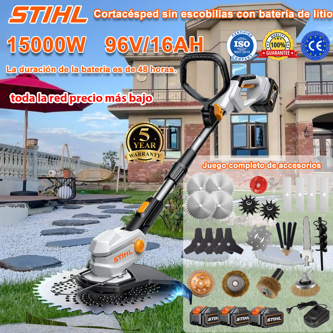 Cortadora de césped multifunción con batería de litio de 15000 W de STIHL