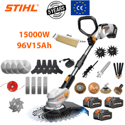 Cortadora de césped multifunción con batería de litio de 15000 W de STIHL