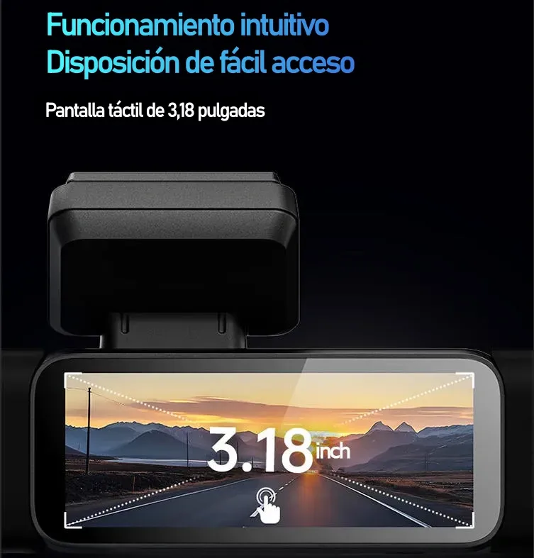 Garmin G980 mesterséges intelligenciával és hangvezérelt autós kamera négy kamerával, 360°-os panorámaképernyővel, 4K Ultra HD éjjellátóval és GPS-követéssel