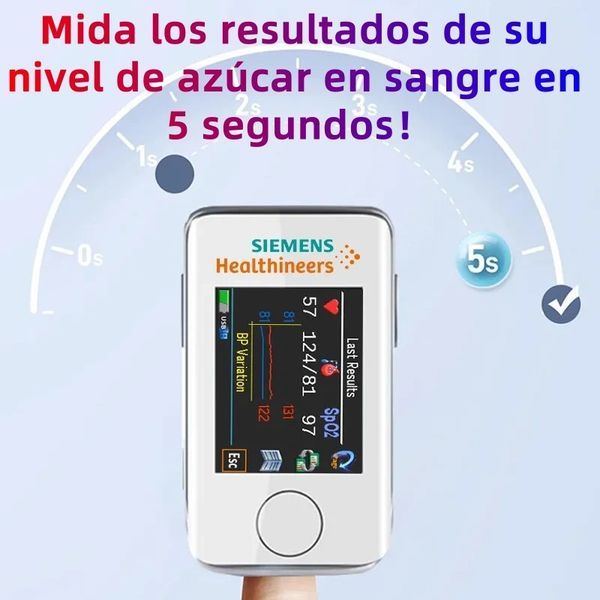 ✨El último medidor de glucosa en sangre no invasivo de Siemens más vendido en agosto de 2024: multifunción para proteger la salud 💖