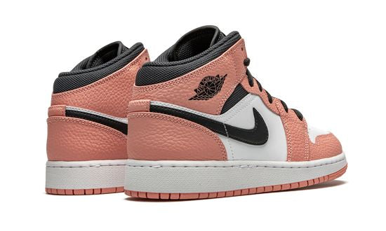 Air Jordan 1 Mid Pink Quartz 555112-603