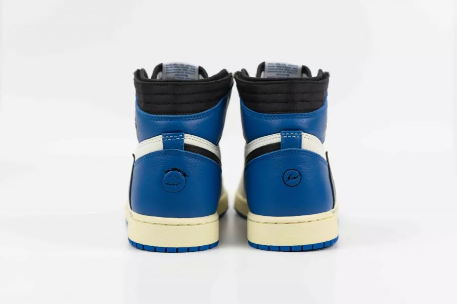 [Free shipping] [Cash on delivery] FRAGMENT X TRAVIS SCOTT X AIR JORDAN 1 "MILITARY BLUE" [Genuine]
