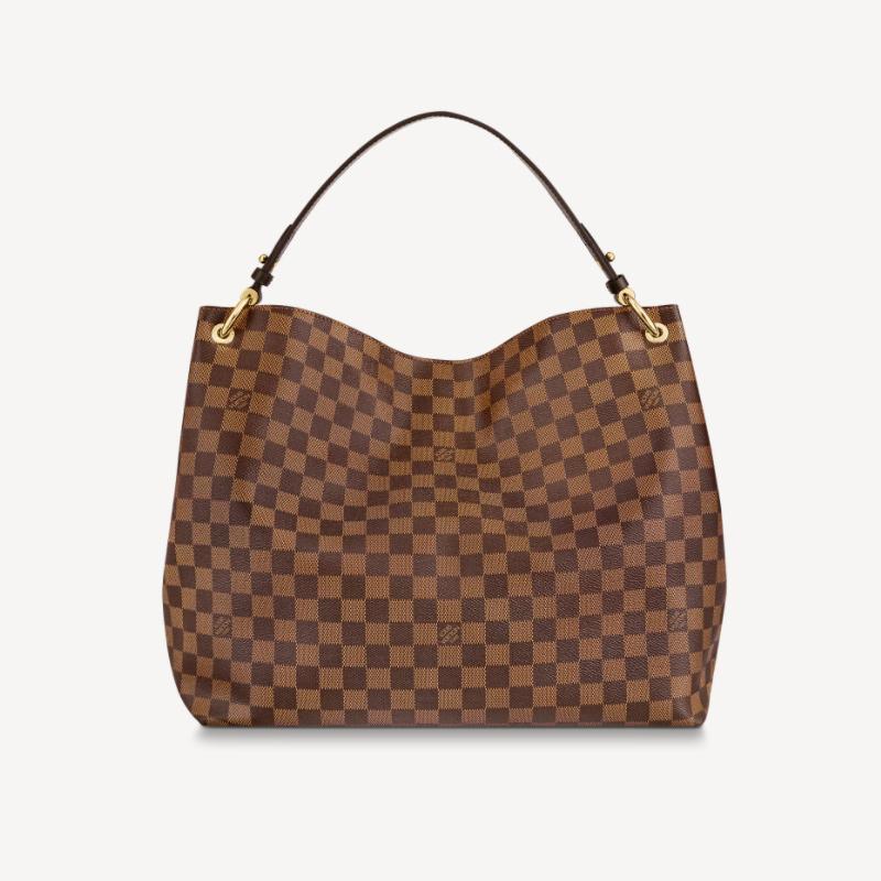 LOUIS VUITTON Graceful MM Long Wallet 2-Piece Set Value N44045+N41661