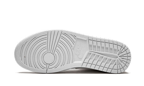 Air Jordan 1 Mid "Triple White" 554724-129