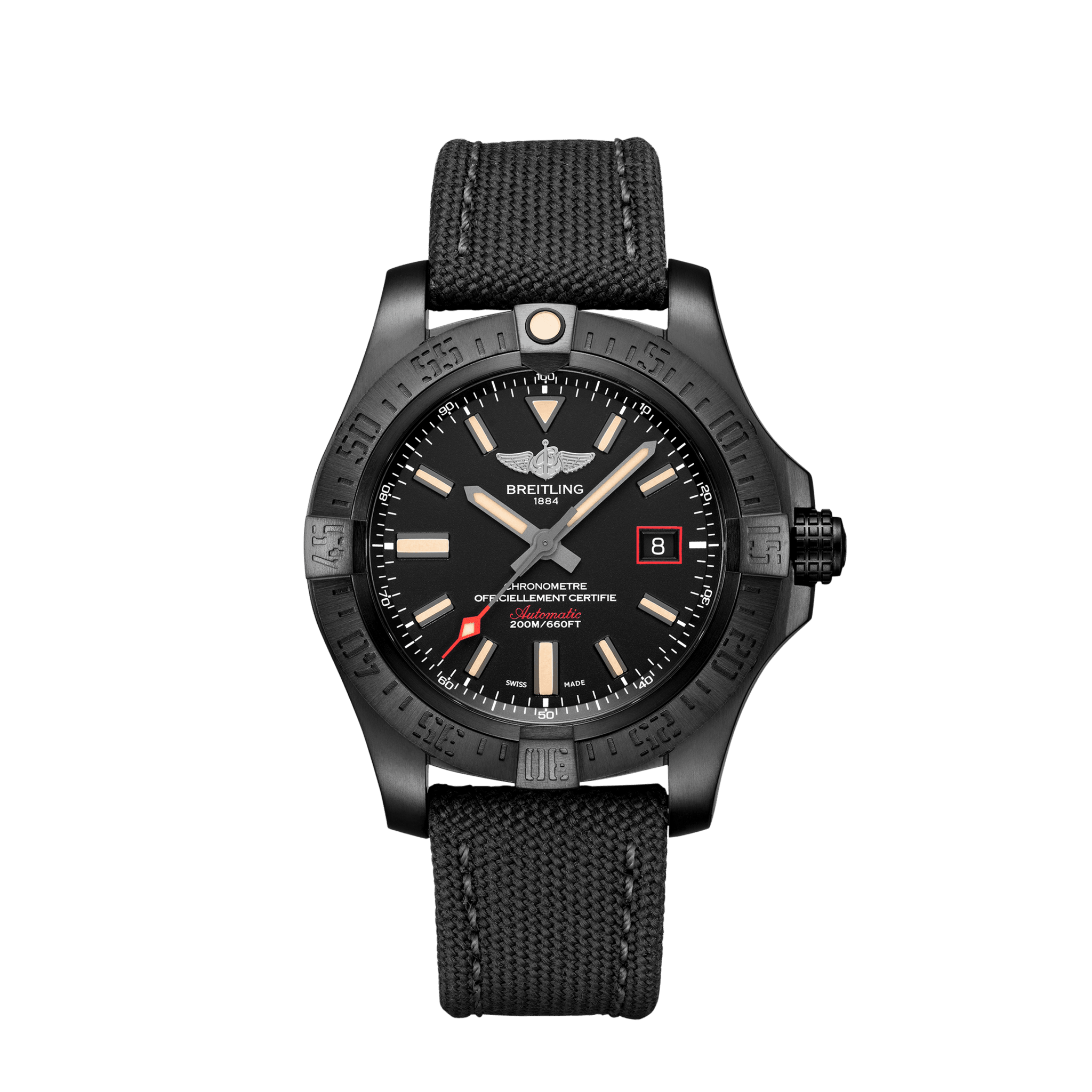 Avenger Blackbird 44 - DLC Coated Titanium -V17311101B1W1