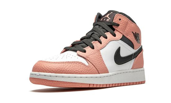 Air Jordan 1 Mid Pink Quartz 555112-603