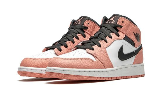 Air Jordan 1 Mid Pink Quartz 555112-603