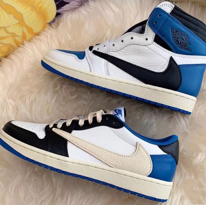 [Direct delivery genuine product guarantee from overseas staff! ] Japan unreleased model] TRAVIS SCOTT X FRAGMENT DESIGN X AIR JORDAN 1 LOW DM7866-140 [Free shipping cash on delivery]