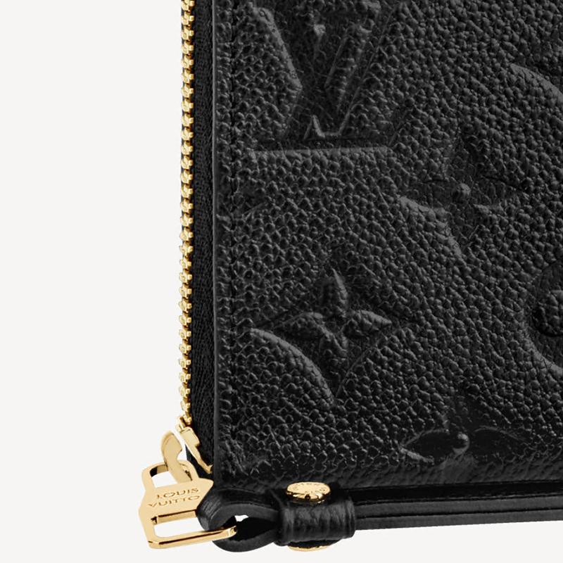 LOUIS VUITTON On the Go MM Long Wallet 2-Piece Set Value M58522+M61864