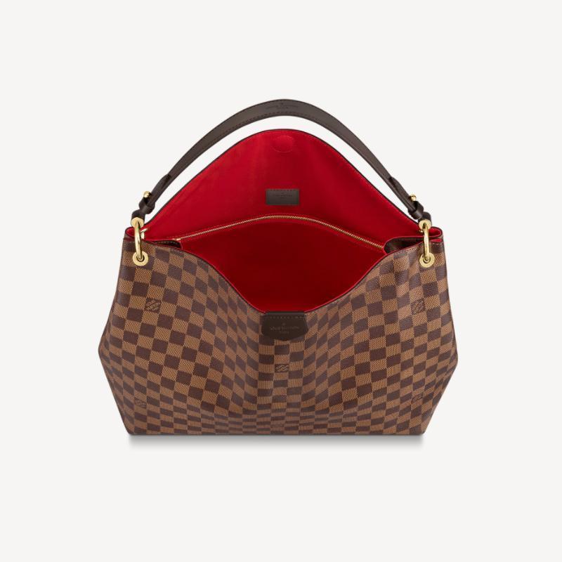 LOUIS VUITTON Graceful MM Long Wallet 2-Piece Set Value N44045+N41661