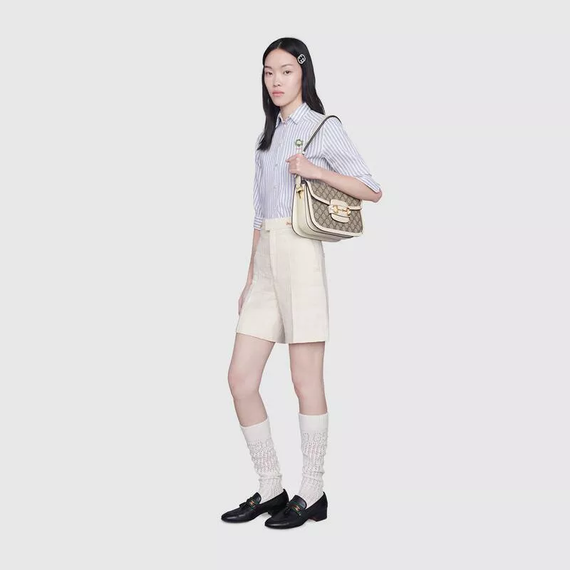 GUCCI Horsebit Series 1955 Small Shoulder Bag
