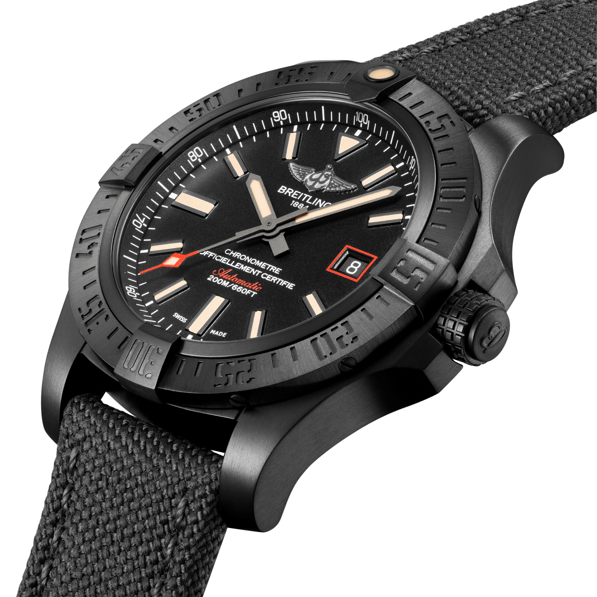Avenger Blackbird 44 - DLC Coated Titanium -V17311101B1W1