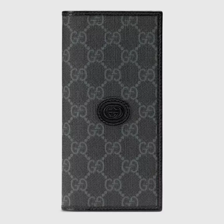 Interlocking Double G Long Wallet