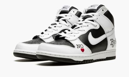 High ��Supreme By Any Means White/Black