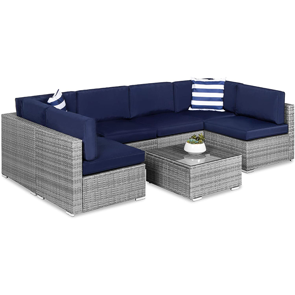 7-Piece Modular Outdoor Sofa Set