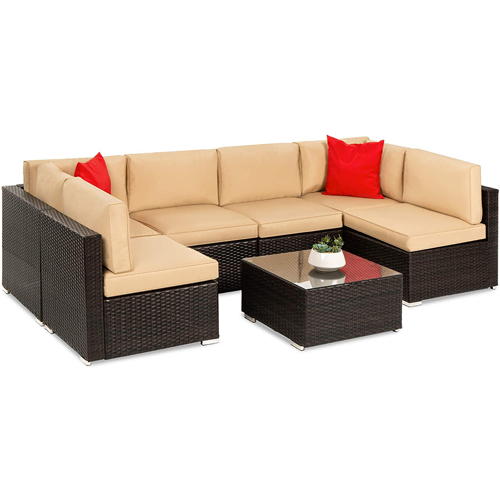 7-Piece Modular Outdoor Sofa Set